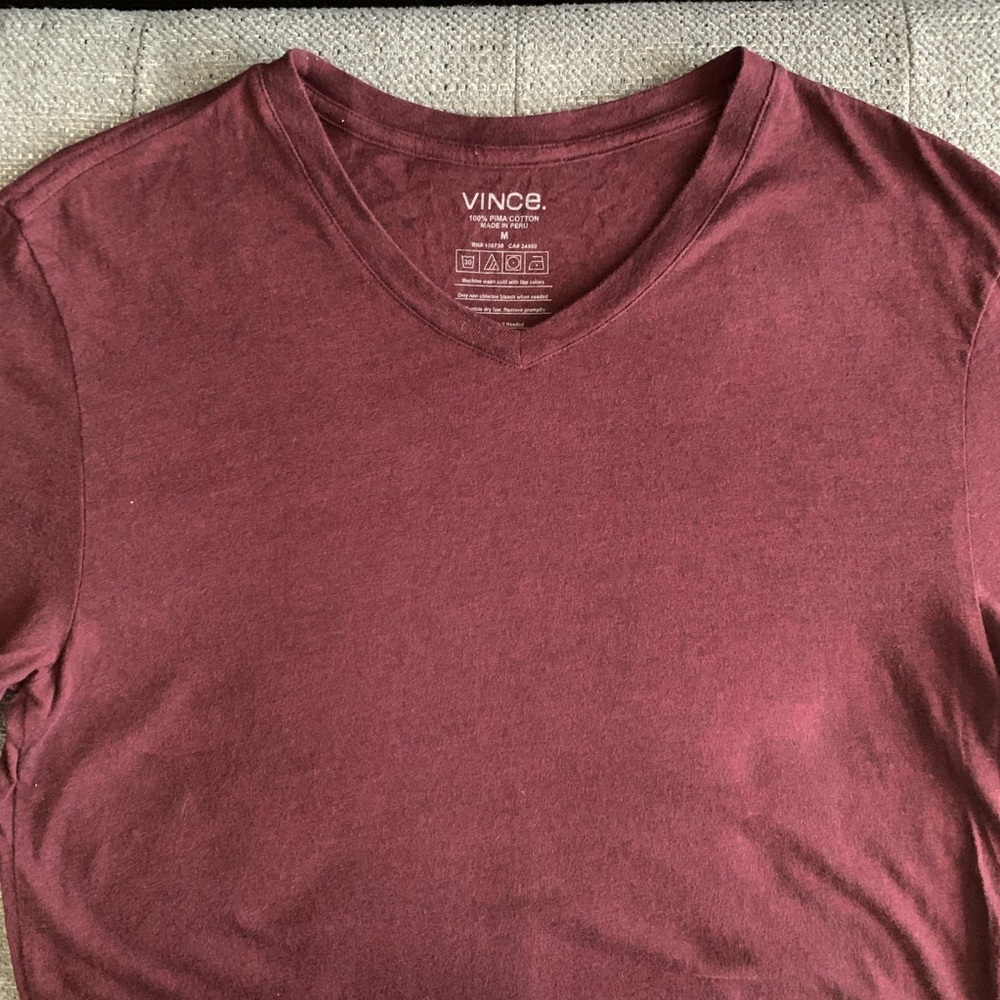 Vince Basic V-Neck Tee - image 3